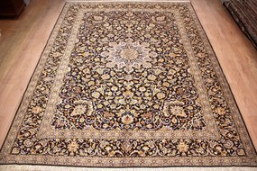 Kashan Tappeto persiano 410x310 (Iran) Annodato A Mano