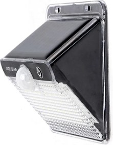 Aigostar-LED Lampada solare con sensore LED/3,7V 6500K 1200 mAh IP65 nera