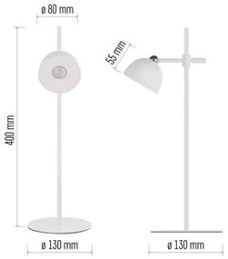 LED Lampada da tavolo ricaricabile dimmerabile magnetico 4in1 LED/4,2W/3,7V 4000K bianco