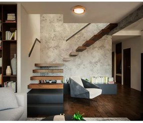 Ledvance - Plafoniera ORBIS MADRID 2xE27/10W/230V legno