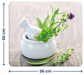 Coperchio in vetro Herb, 50 x 56 cm Herb Garden - Wenko