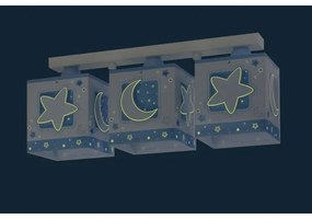 Dalber 63233NT - Plafoniera per bambini MOONLIGHT 3xE27/60W/230V