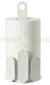 Porta rotoli da cucina park bianco marmo