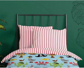Set copripiumino e federa da bambini in cotone per letto singolo 140x200 cm Caribbean – Good Morning