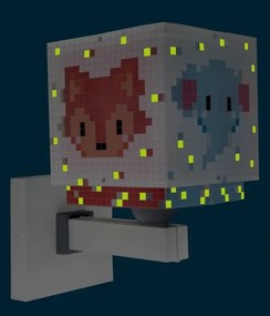 Dalber 63379 - Applique per bambini LITTLE PIXEL 1xE27/15W/230V