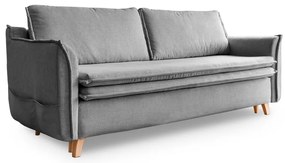 Divano letto grigio 225 cm Charming Charlie - Miuform