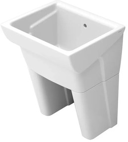 Pilozzo lavatoio 60x50 cm da appoggio in ceramica modello Messico