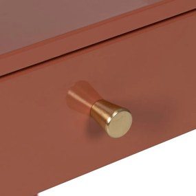 Comodino color terracotta Nara – Ixia