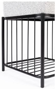 Poggiapiedi grigio chiaro Milou – White Label