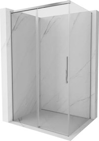 Mexen Rox cabina doccia scorrevole 115 x 80 cm, trasparente, cromo - 8C2-115-080-01-00