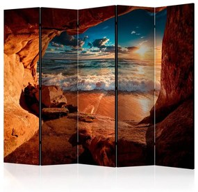 Paravento  Cave: Beach II [Room Dividers]  Colore ---, Dimensioni e Misure 225x172