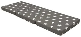 282827 Trifold Foam Mattress 190 x 70 x 9 cm Grey