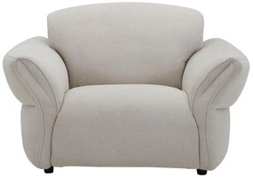 Poltrona in Tessuto Beige - BODURA