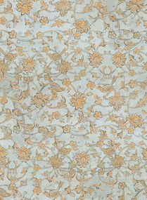 Mindthegap Carta da parati Backyard Flowering - Ether Blue/ Copper/  Black