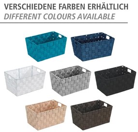 Cestino nero , 20 x 30 cm Adria - Wenko