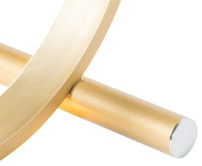 Lampada da tavolo di design in ottone con LED dimmerabile a 3 livelli - Navara