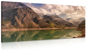 Quadro su tela – Lago tra le montagne