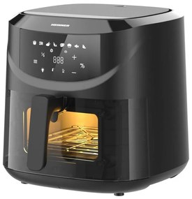 Heinner HAF-B8BK2000 - Friggitrice ad aria 7,6 l 2000W/230V nera