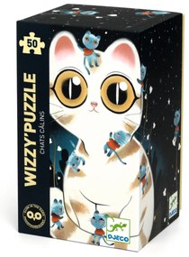 Puzzle - gatto amichevole - 50 pezzi