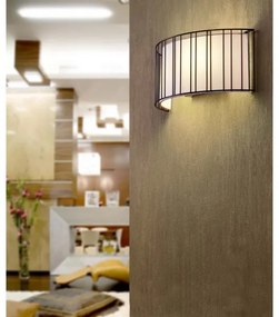 FARO 29310 - Applique LINDA 2xE27/15W/100-240V bianco/nero