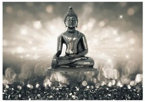 Fotomurale adesivo Silver Buddha