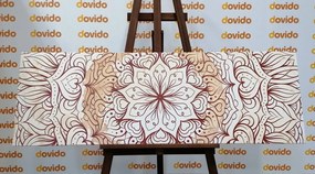 Quadro su tela – Mandala etnica astratta