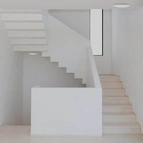 Plafoniera LED moderno Slim, bianco Ø 25 cm, 1300 lumen MANTRA