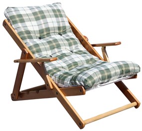 FAGGI - poltrona sdraio 3 posizioni completo di cuscino