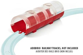 Treno a vapore e tunnel