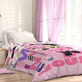 Trapunta invernale letto singolo Minnie Disney  Colore Rosa, Dimensioni e Misure Singolo