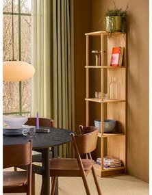 Tavolo da pranzo rotondo nero ø 120 cm Fjord - Hübsch