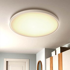 Plafoniera LED Rotonda 50W Slim CCT Ø600mm IP20 - Bianca