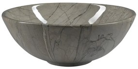 Lavabo rotondo grigio in ceramica ø 42 cm Dalma – Sapho