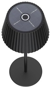 Lampada da Tavolo Solare 2.2W, IP54 CCT Dimmerabile - Nera Colore del corpo Nero