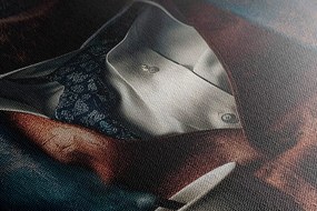 Quadro su tela – Gangster animale orso