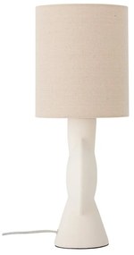 Lampada da tavolo beige con paralume in tessuto (altezza 54,5 cm) Sergio - Bloomingville