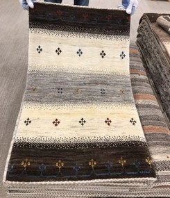 Loribaft Tappeto 60 x 100 Beige (Iran) Annodato A Mano