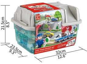 Set ferroviario - Treno in città