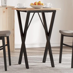 Telaio Gambe A X Per Tavolo Da Pranzo 40x40x73 Cm İn Acciaio /