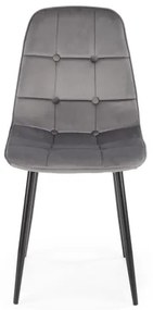 Sedia da pranzo KINDREL, 1 pezzo, grigia