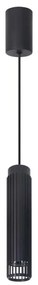 Lampadario a sospensione con filo VERTICAL 1xGU10/8W/230V nero