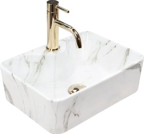 Lavabo da appoggio REA Kelly Mini Aiax Shiny