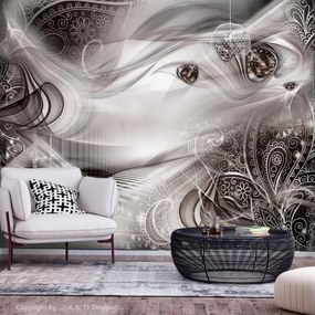 Fotomurale adesivo  Autumn Evenings (Grey)  Larghezza x Altezza Home decor 245x175