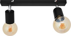 Luce Spot TUNE 2xE27/20W/230V nero