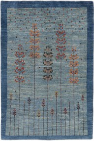 Gabbeh Tappeto 180 x 120 Blu (Iran) Annodato A Mano