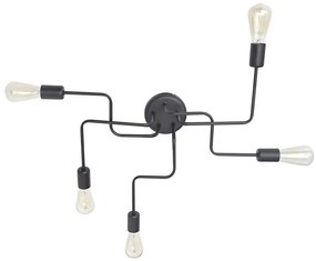 Lampadario fisso TUBE 5xE27/15W/230V