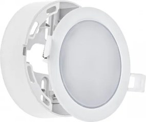 Faretto da incasso LED ALGINE 2 in 1, 6W, 230V, 4000K, bianco