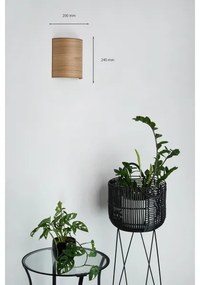 Brilagi - Applique SEMI 1xE27/15W/230V diametro 20 cm marrone