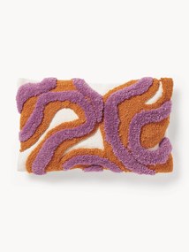 Copricuscino fatto a mano con design trapuntato Jiri