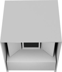 Applique LED Cubo 24W Bidirezionale IP65 CCT con LED OSRAM - Bianca